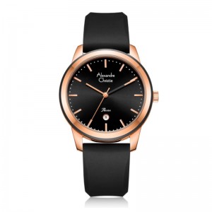 Alexandre Christie AC 2966 Rosegold Black Wanita LDRRGBA